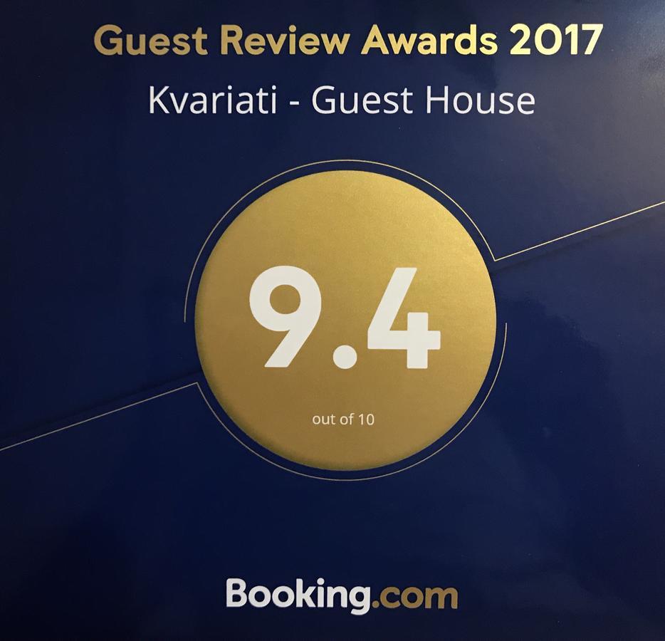 Kvariati - Guest House Esterno foto
